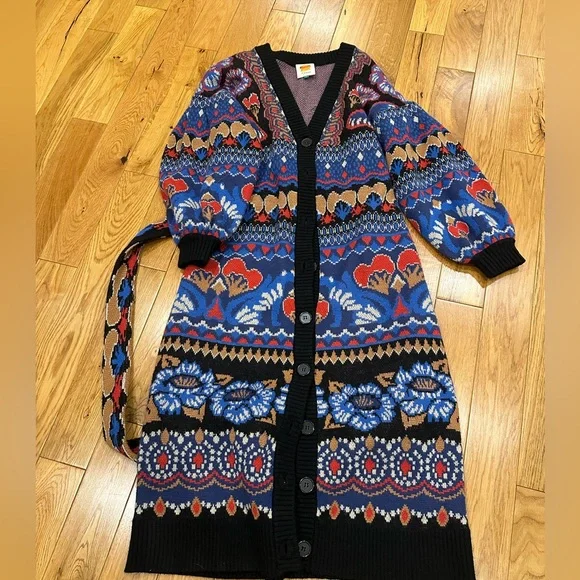FARM Rio Multicolor Patterned Cardigan - Picture 3 of 4